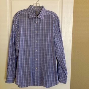 Ike Behar Men's Dress Shirt, size 34/35, neck 16.5